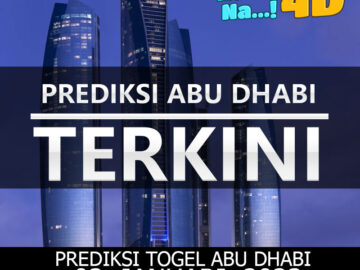 Prediksi Togel Abu Dhabi Hari Ini, Prediksi Abd 03 Januari 2023