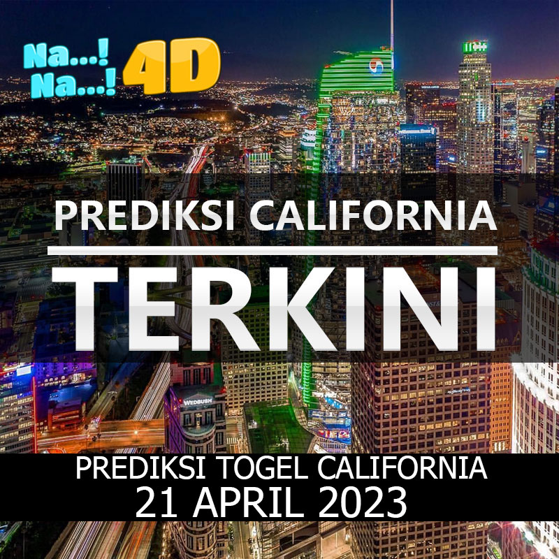 Prediksi Togel California hari ini tanggal 21 April 2023. Prediksi Vns ini bisa anda mainkan di 4D, 3D, 2D, Colok bebas dan jitu, bbfs, bb & prize 123.