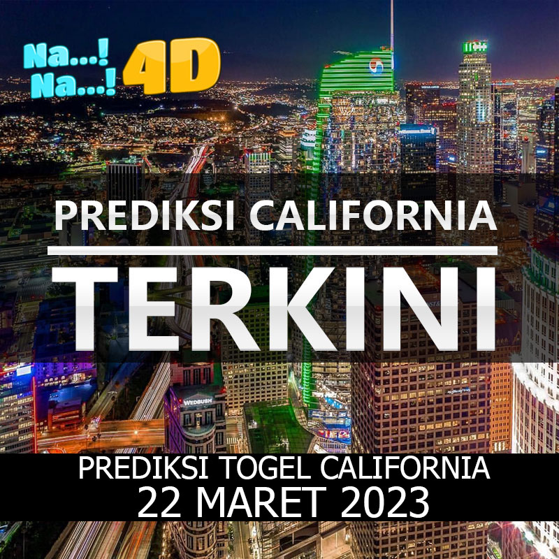 Prediksi Togel California hari ini tanggal 22 April 2023. Prediksi Vns ini bisa anda mainkan di 4D, 3D, 2D, Colok bebas dan jitu, bbfs, bb & prize 123.