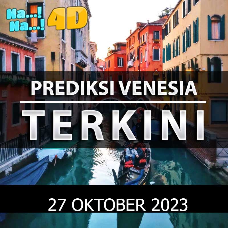 Prediksi Togel Venesia hari ini tanggal 27 OKTOBER 2023. Prediksi Vns ini bisa anda mainkan di 4D, 3D, 2D, Colok bebas dan jitu, bbfs, bb & prize 123.