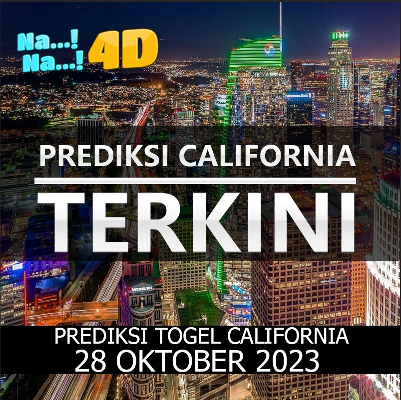 Prediksi Togel California hari ini tanggal 28 OKTOBER 2023. Prediksi Vns ini bisa anda mainkan di 4D, 3D, 2D, Colok bebas dan jitu, bbfs, bb & prize 123.