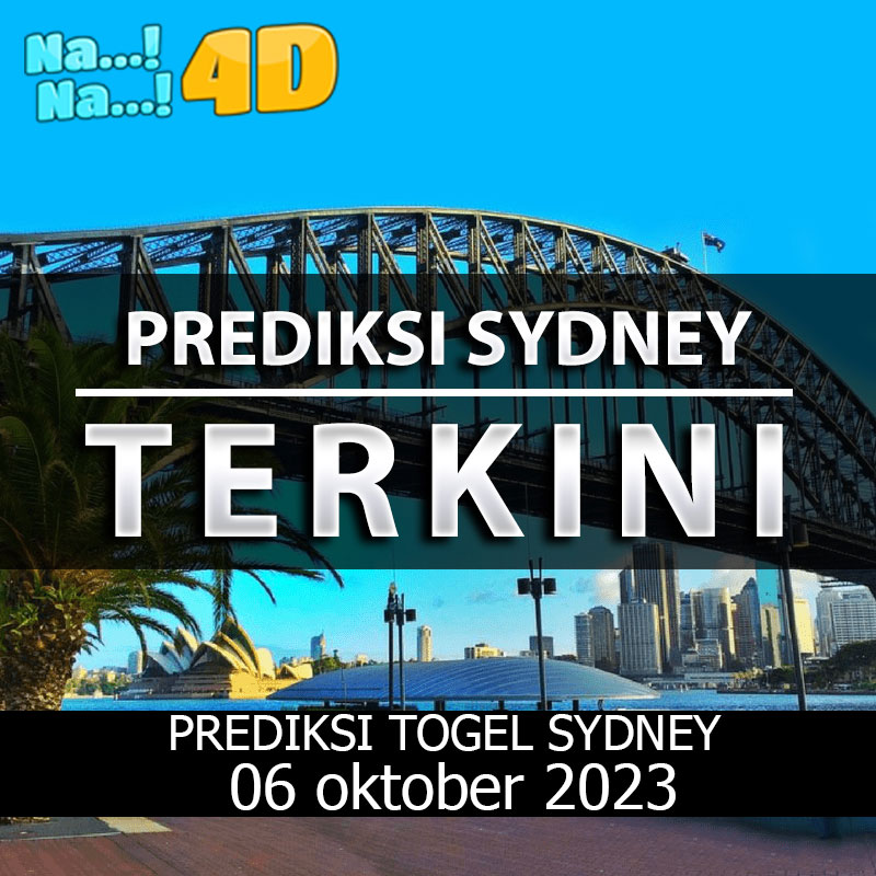 Prediksi Togel Sydney hari ini tanggal 06 OKTOBER 2023. Prediksi Vns ini bisa anda mainkan di 4D, 3D, 2D, Colok bebas dan jitu, bbfs, bb & prize 123.