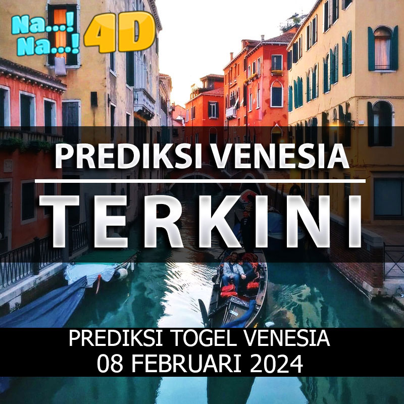 Prediksi Togel Venesia hari ini tanggal 08 Februari 2024. Prediksi Vns ini bisa anda mainkan di 4D, 3D, 2D, Colok bebas dan jitu, bbfs, bb & prize 123.