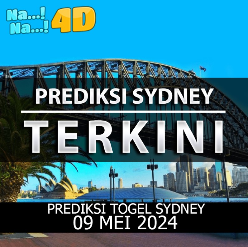 Prediksi Togel Sydney hari ini tanggal 09 Mei 2024. Prediksi sydney ini bisa anda mainkan di 4D, 3D, 2D, Colok bebas dan jitu, bbfs, bb