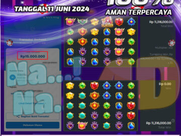 Bukti Pembayaran NANA4D hadiah Games 11 Juni 2024