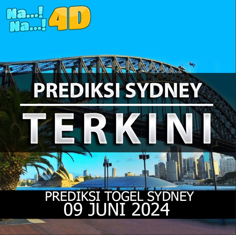 Prediksi Togel Sydney hari ini tanggal 09 Juni 2024. Prediksi sydney ini bisa anda mainkan di 4D, 3D, 2D, Colok bebas dan jitu, bbfs, bb